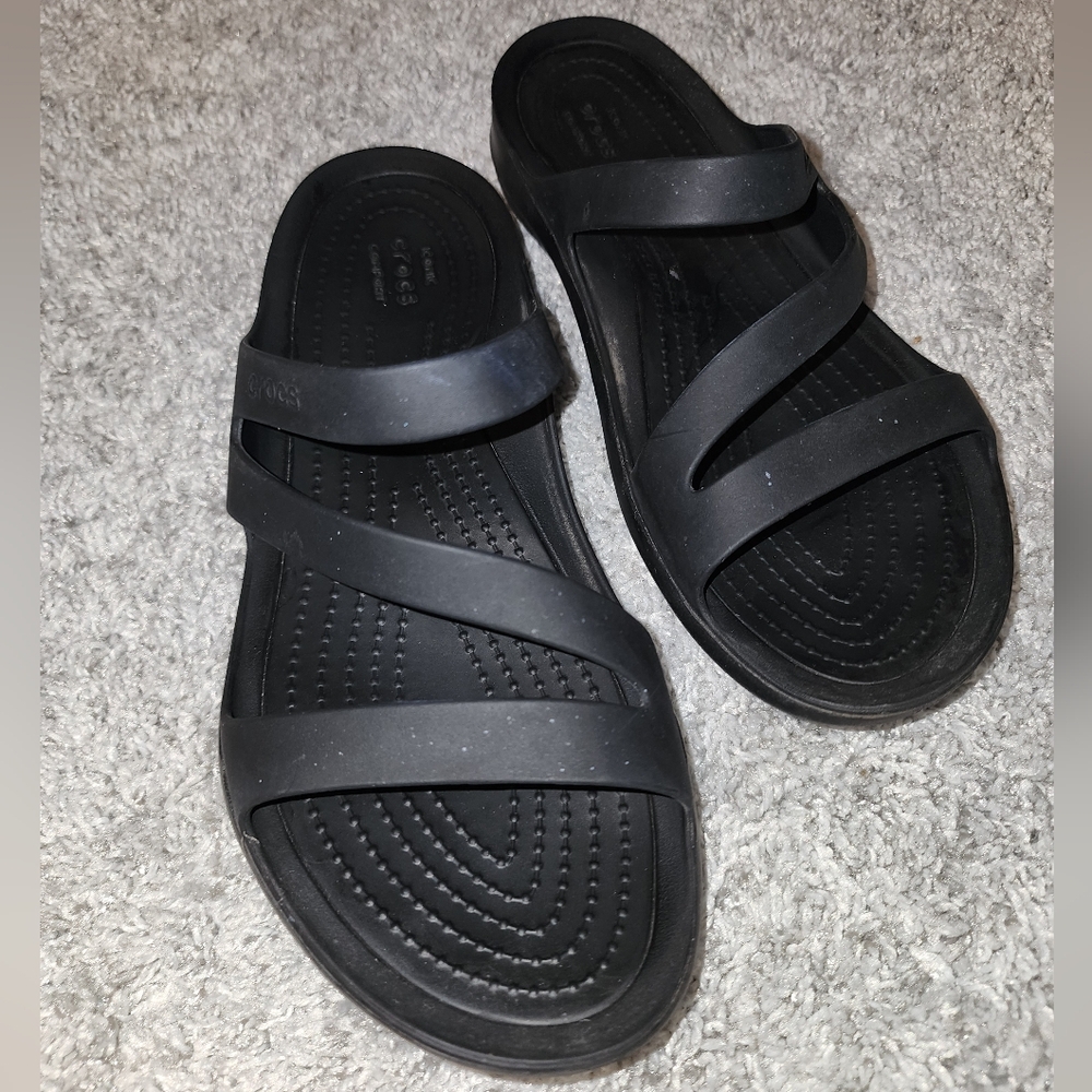 Crocs sandals size 8